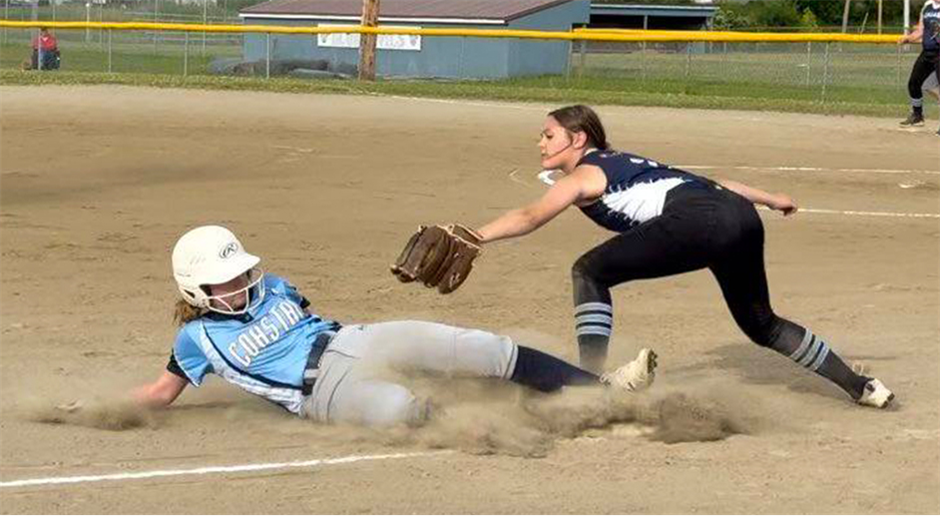 Softball Majors Tournament Game Action